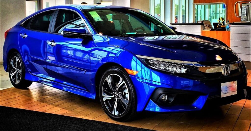 honda blue color